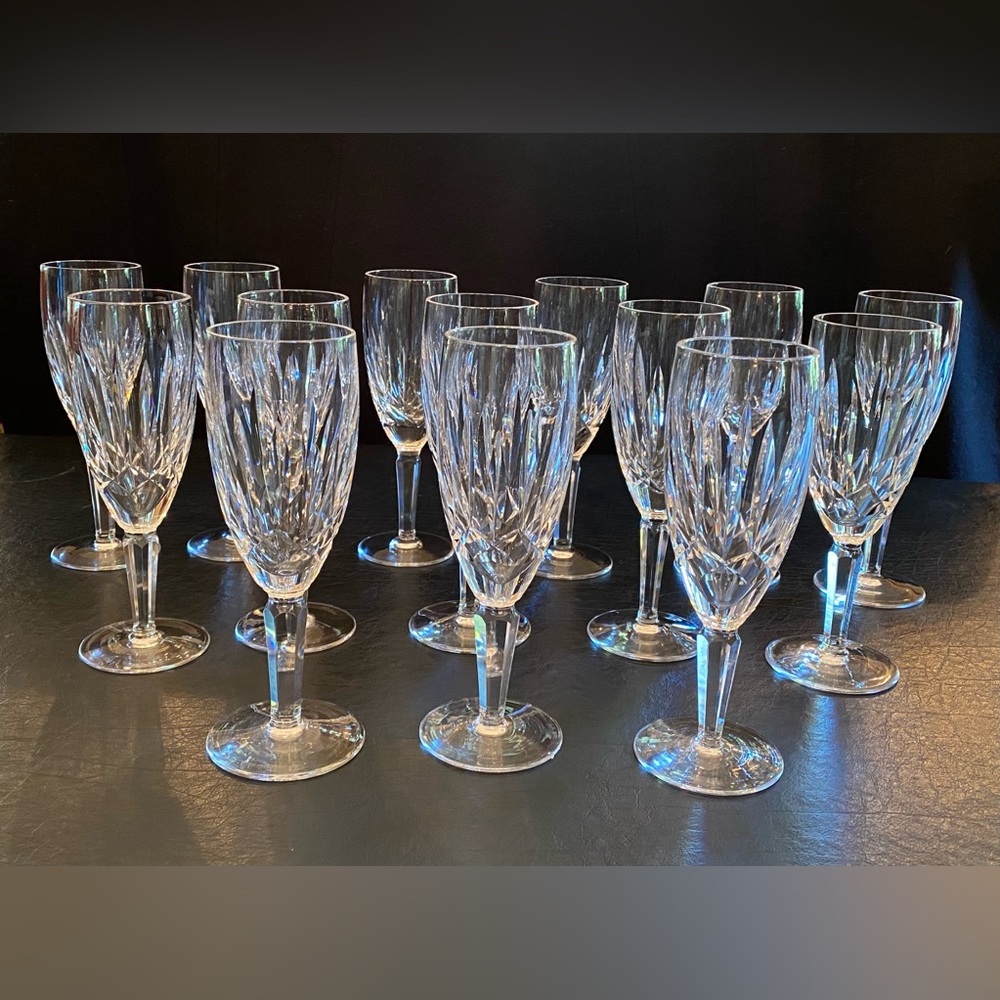 Waterford Crystal Champagne Flutes